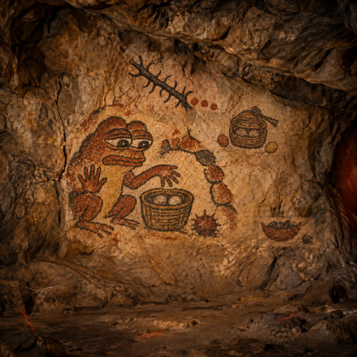 A full bowl holds its stones while one waits outside.