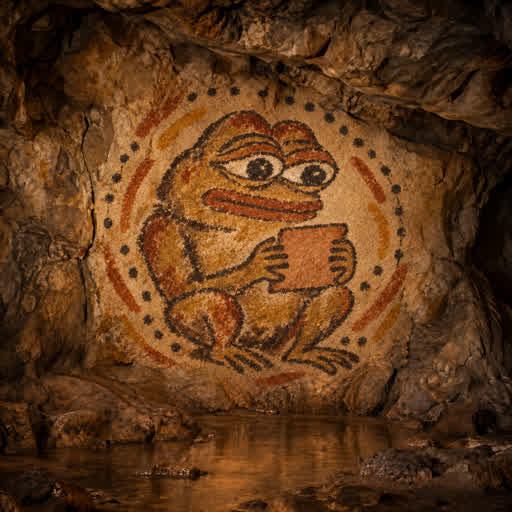 Pepe weighs a signable message before giving it a mark.