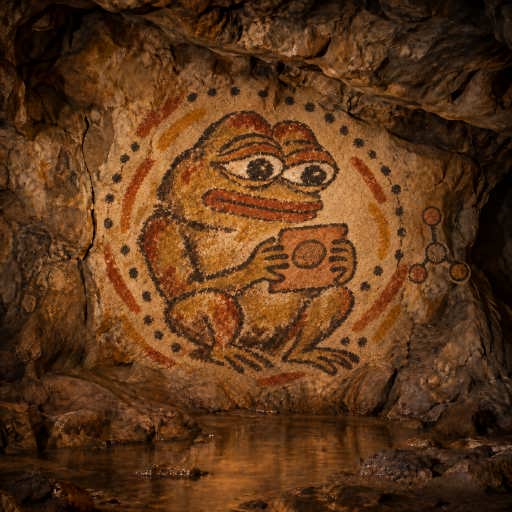 Pepe follows each piece of a message to its final mark.