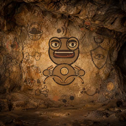 Two Watchers, One Stone: Two ochre watchers face one charcoal stone, as a second provider checks a saved observation.