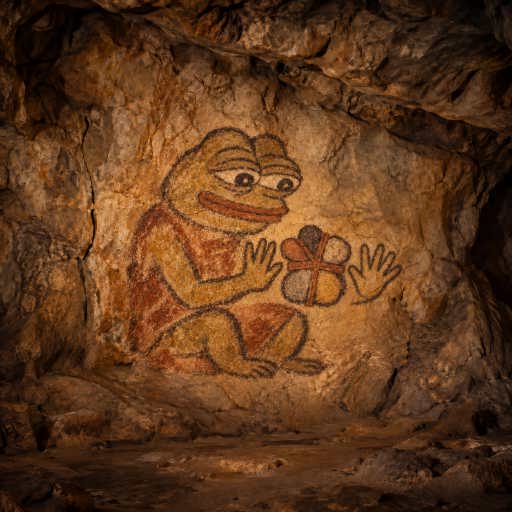 Pepe gathers four stones into one bundle for the next worker to carry.