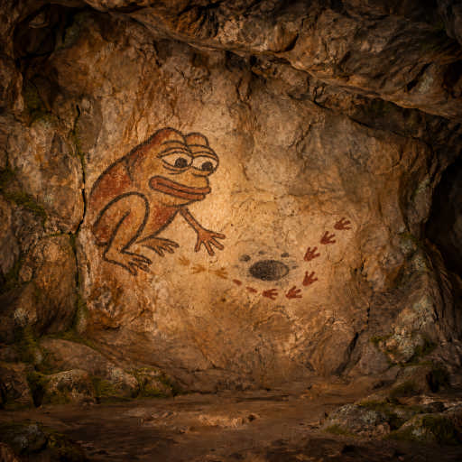 Pepe rehearses a path around a pit before taking the first step.
