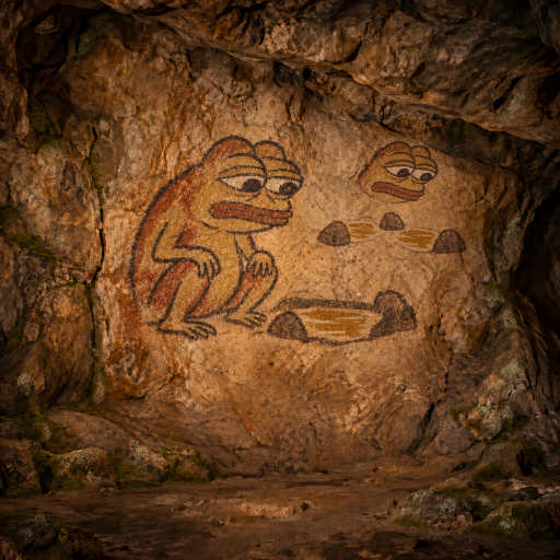 Pepe follows stepping stones beyond the first pool.
