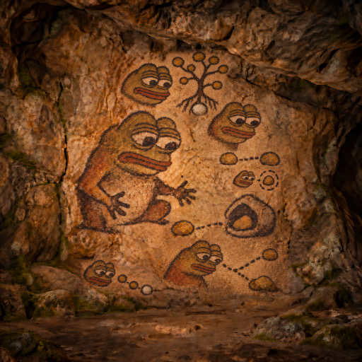 Pepe circles a familiar stone to mark the code he has reviewed.