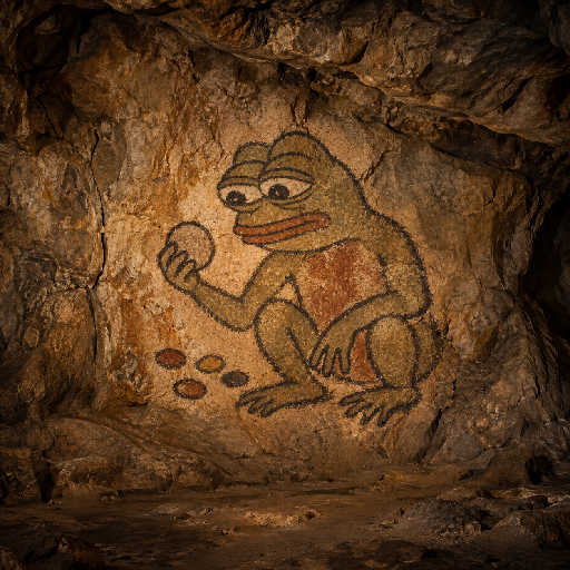 Pebble Ledger: Pepe studies the unlettered stones that stand for a bounded transfer trail.